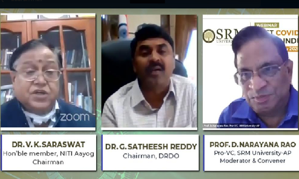  SRM University hosts webinar on 'Post COVID 19: Resurgence of Indian Industries and R&D'
